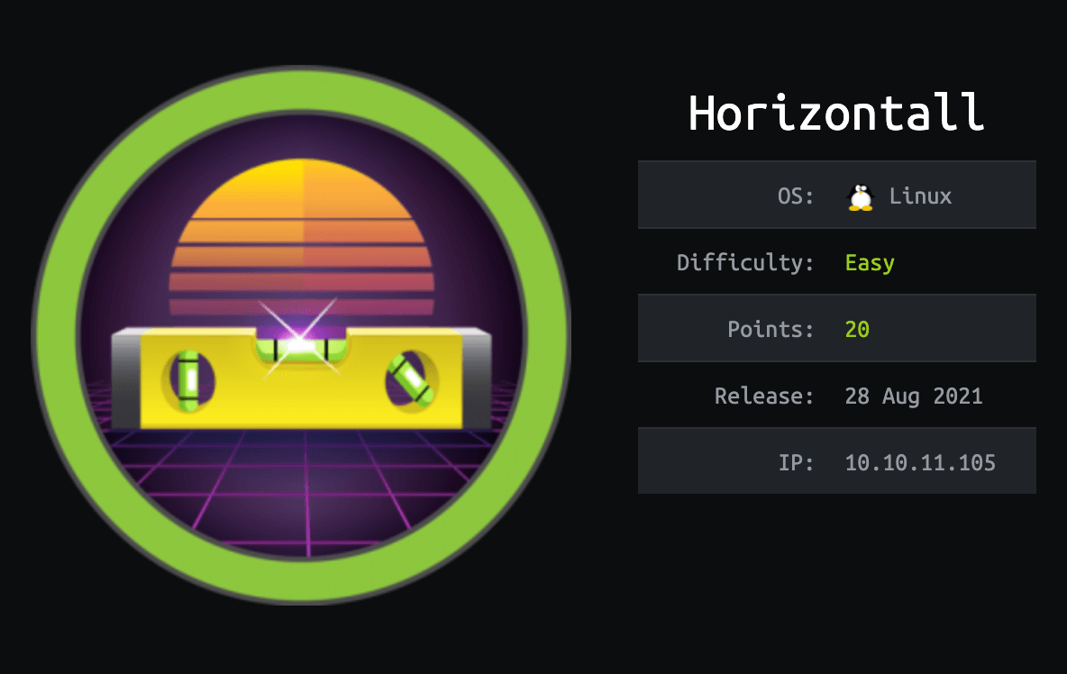 hackthebox-horizontall-writeup